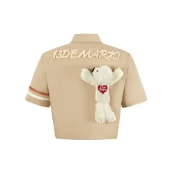 13De Marzo X Care Bears Patch Tie Shirt Brown