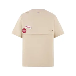 13De Marzo X Coca-Cola Bear Layered Logo T-Shirt Khaki