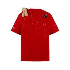 13De Marzo X Coca-Cola Bear Water Drop T-Shirt Red