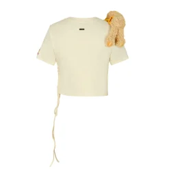 13De Marzo X Lay's Bear Laced Top Beige