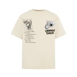 13De Marzo X Looney Tunes Bugs Bunny Sketch T-Shirt Khaki