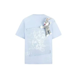 13De Marzo X Looney Tunes Bugs Bunny Sketch T-Shirt Blue