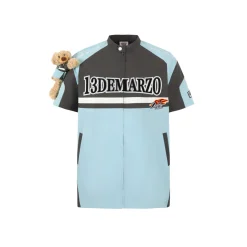 13De Marzo X Looney Tunes Daffy Duck Racing Shirt Blue
