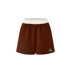 Eimismosol Color Blocked Sports Shorts Brown