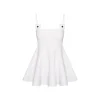 Kroche Pearl Flower Knitted Sling Vest Top