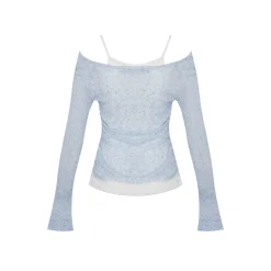 Kroche Super-Soft Fake-2-Piece Cotton Top