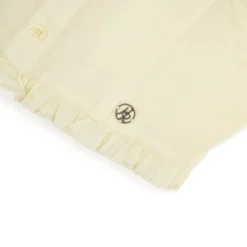 Kroche Wrinkle Fish-bone Lace Edge Sling Vest