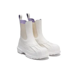 Lost In Echo Thick-Soled Hunting Chelsea Boots White