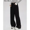 MacyMccoy Star Turn Over Edge Wide-Leg Denim Pants