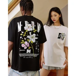 MEDM Back Embroidery Logo Tee Black