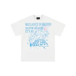 MEDM Crystal Rose Printed Tee White