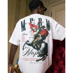 MEDM Famous Painting Printed Tee White