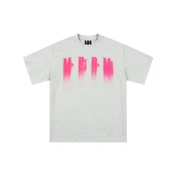 MEDM Pink Phantom Logo Tee Gray