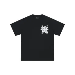 MEDM Tear Plaster Angel Printed Tee Black