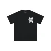 MEDM Tear Plaster Skull Printed Tee Black