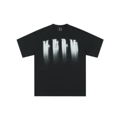 MEDM White Phantom Logo Tee Black