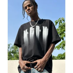 MEDM White Phantom Logo Tee Black