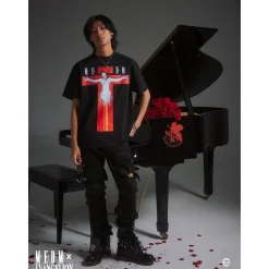 MEDM x EVA Lilith Apostle Printed Logo Tee