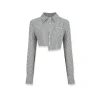 NotAwear Asymmetrical Zebra Striped Shirt