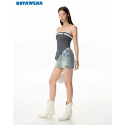 NotAwear Color Blocked Elastic Irregular Vest