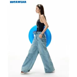 NotAwear Color Blocked Logo Print Jumpsuit Top