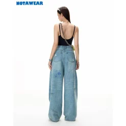 NotAwear Color Blocked Logo Print Jumpsuit Top
