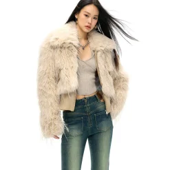 NotAwear Eco-Friendly Fur Short Jacket