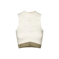 NotAwear Full Printed Logo Buckle Vest Top