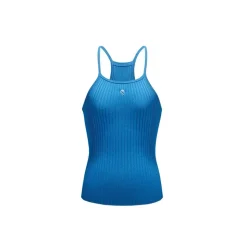 NotAwear Simple Logo Embroidery Knit Vest Blue