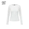 ODTD Hollow Lace Top White