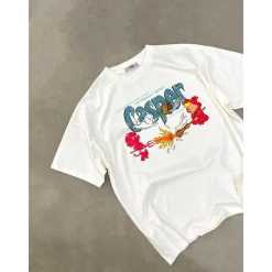Purey Casper Cartoon Printed T-Shirt White