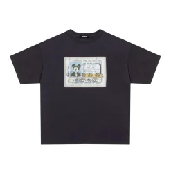 Purey Micky Mouse Licence Printed T-Shirt Vintage Black