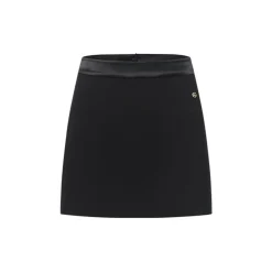 Sheer Luck Vivi Classic Suit Wrapped Skirt Black