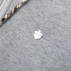 SomeSowe Fleece-Lined Hooded Top Jacket Gray