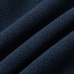 SomeSowe Lace Patchwork Fleece  Sweatshirt Navy Blue