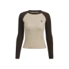 Via Pitti Embroidery Logo Knit Top Brown