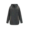 Via Pitti Heavy Washed Distressed Hooded Plaid Shirt