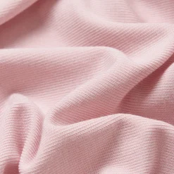 Via Pitti Irregular Diagonal Shoulder Waisting Slim Top Pink