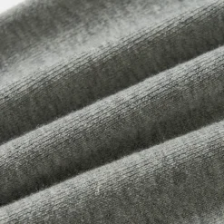 Via Pitti Versatile Tie Knit Slim Tube Top Vest Gray