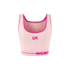 Weird Market Basic Logo Knit Vest Pink