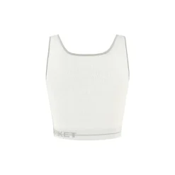 Weird Market Basic Logo Knit Vest White