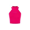 Weird Market Hollow-Out Back Vest Pink