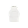 Weird Market Hollow-Out Back Vest White