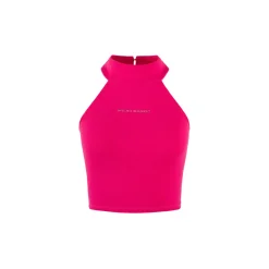 Weird Market Hollow-Out Back Vest Pink
