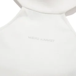 Weird Market Hollow-Out Back Vest White