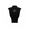Weird Market Logo Patch Shoulder Pad Vest Top Black