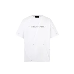 Weird Market Metal Logo Folded Tee