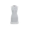 Weird Market X Angel Boy Fluffy Chain Sleeveless Dress