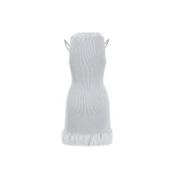 Weird Market X Angel Boy Fluffy Chain Sleeveless Dress