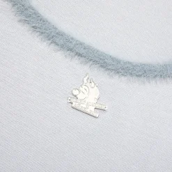 Weird Market X Angel Boy Square-Neck Knit Crop Top